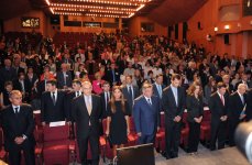Mehriban Əliyeva: Beynəlxalq səviyyədə bütün səylərə baxmayaraq, terrorçuluq hədəsi yüksək olaraq qalır (FOTO)